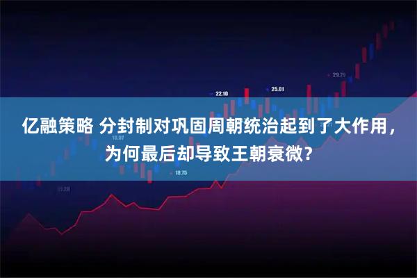 亿融策略 分封制对巩固周朝统治起到了大作用，为何最后却导致王朝衰微？