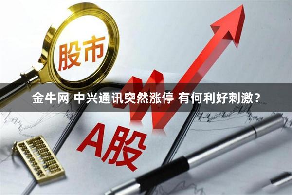 金牛网 中兴通讯突然涨停 有何利好刺激？