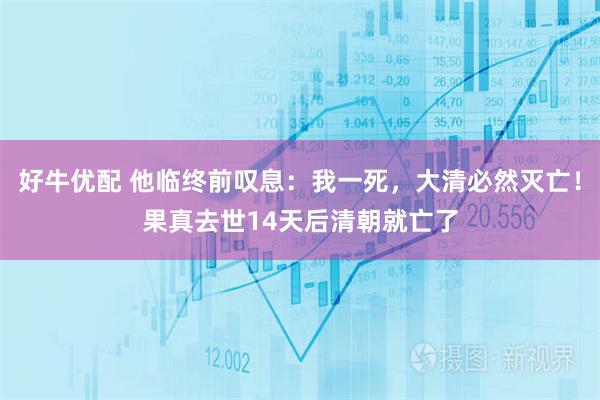 好牛优配 他临终前叹息：我一死，大清必然灭亡！果真去世14天后清朝就亡了